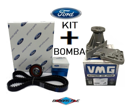 Kit Distribucion Ford Fiesta Kinetic 1.6 16v Sigma Original