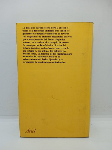 Imagen 3 de 7 de La Tiranía Del Statu Quo - Milton Y Rose Friedman - Nuevo
