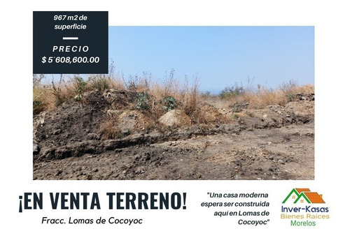 Imagen 2 de 8 de Se Vende Terreno Lomas De Cocoyoc