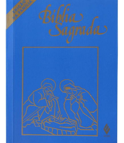 Bíblia Sagrada: Ed. Família média cristal, de  Garmus, Frei Ludovico. Editora Vozes Ltda., capa mole em português, 2012