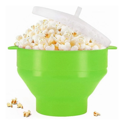 Cuenco Plegable Para Hacer Palomitas De Maíz De Silicona Par