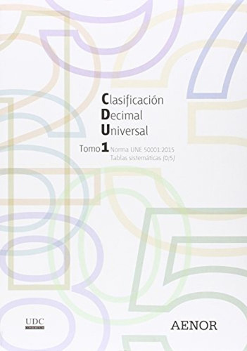 Clasificación Decimal Universal (cdu): Norma Une 50001: 2015