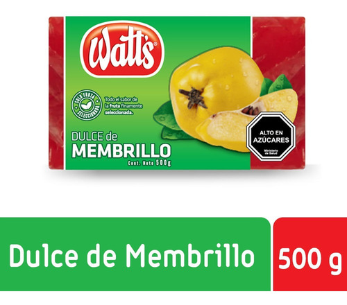 Dulce De Membrillo Watt´s Bolsa 500 G