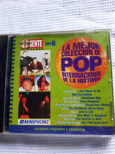 Cd La Mejor Colección Pop Internacional Vol. 9 Usado 