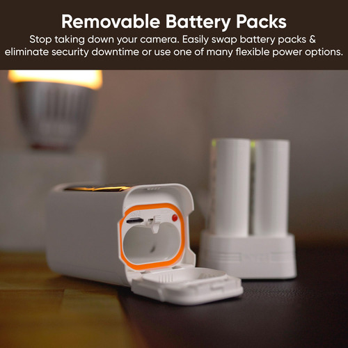 Cámara De Seguridad Wyze 2k Hdr Con Batería Recargable, Paqu