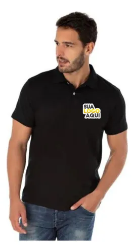 Camisa Polo Personalizada Com Sua Logo Arte Uniforme Empresa