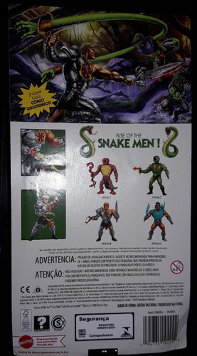 Masters Of The Universe Snake Armor He-man Mattel Unpunched (Usado)