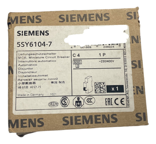 Siemens 5sy6104-7