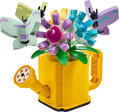 Lego Creator Flores En Regadera Cantidad De Piezas 420