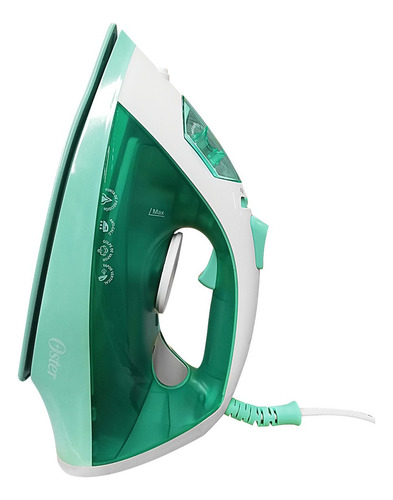 Plancha Vapor 80g/min Suela Anti-adherente Oster Verde Claro