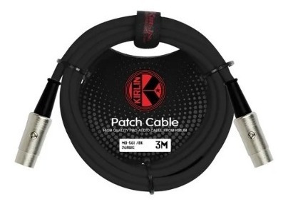 Cable Kirlin Midi 3 Metros Macho - Macho 5 Pines