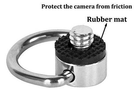 Anilla D Acero Inoxidable Para Cámara Dslr Con Rosca