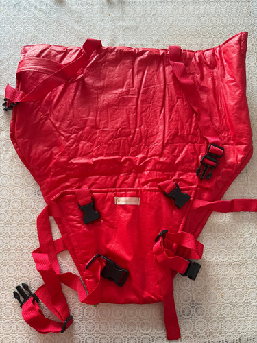 Silla De Comer Bebé Portátil Silla De Comer Portátil Rojo (Usado)