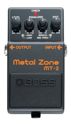 Pedal Distorsión Boss Mt-2 Metal Zone - Envío Gratis