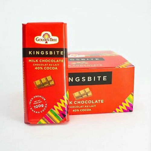 Kingsbite Milk Chocolate 40% 100g