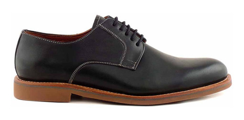 Zapato Cuero Hombre Briganti Casual Base Goma - Hcac00901