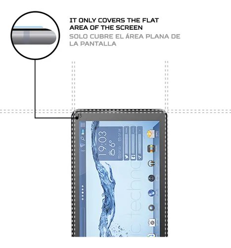 Protector De Pantalla Antishock Para Primux Siroco X 10.1