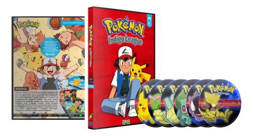 Pokemon Todas As Temporadas Em Dvd