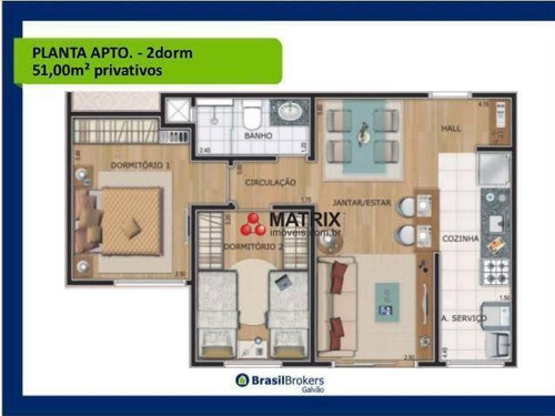 Imagem 26 de 26 de Apartamento Com 2 Dormitórios À Venda, 55 M² Por R$ 350.000,00 - Tingui - Curitiba/pr - Ap6708