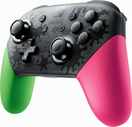 Control Nintendo Switch Pro Splatoon 2 Original Nuevo Msi