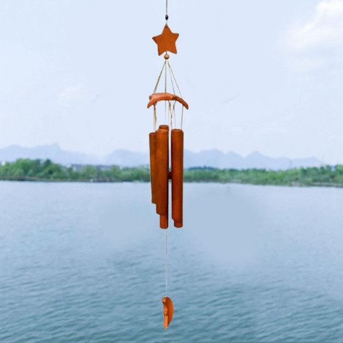 Campanas De Viento De Bambú, Regalo Para Jardín,