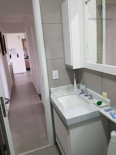 Imagem 27 de 30 de Apartamento 2 Dormitórios À Venda, 72 M², Condomínio Jk Jardins, Parque Bela Vista Em Votorantim/sp - Ap1525