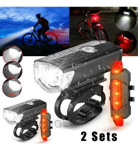 Luces Led Para Bicicleta