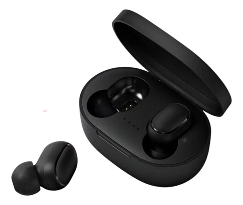 Auriculares In-ear Inalámbricos A6s Mipods Bluetooth Color Negro