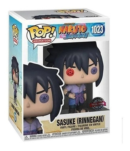 Imagen 3 de 3 de Funko Pop Naruto Shippuden-sasuke (rinnegan) Special Edition