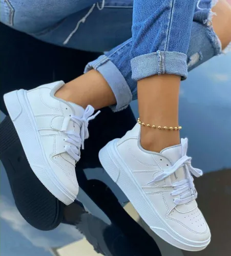 Zapato Casual Dama Zapatillas Reflectivas Mujer Tenis Mujer