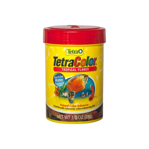Alimento Hojuela Peces Tetracolor Tropical Flakes 28gr Tetra