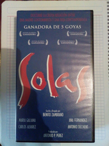 Solas Película Vhs