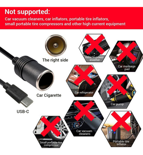 Cable Convertidor De Enchufe De Coche, Cable Transformador P