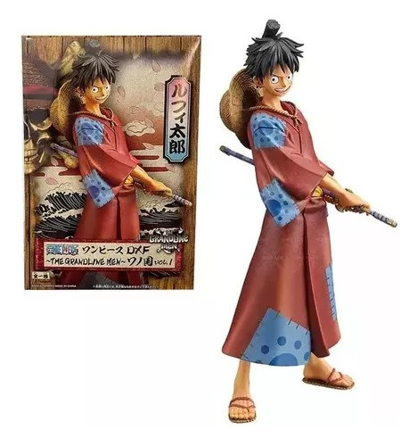 Figura De Acción One Piece Modelo Luffy 23cm Importada