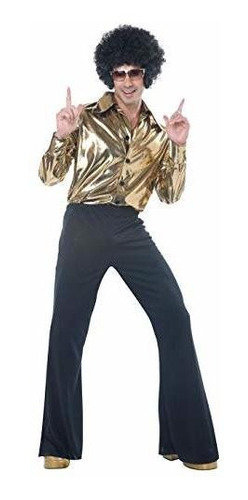 Disfraz Talla Plus Para Hombre De Disco King Halloween