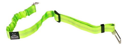 Matchi Adaptador De Cinturón De Seguridad Para Perros Correa Color Verde