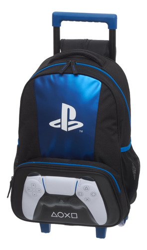 Mochila Carrito Escolar Playstation Original C/licencia Sony