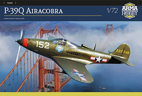 Arma Hobby 1/72 Escala P-39q Airacobra - Kit De Avión De Con