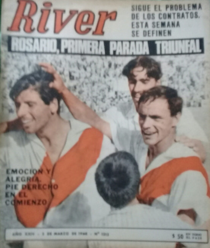 Revista River 1213 Metro 1968, Central 0 River 1