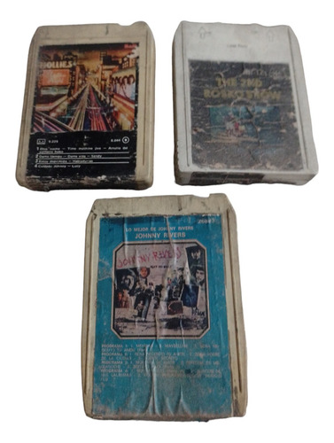 Cartucho Música Cassette Magazine Lote Por 3 -( Usado )