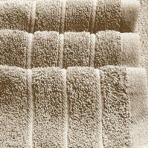Toalla De Baño Jumbo 100% Algodón 40 X 80 Pulgadas Beige