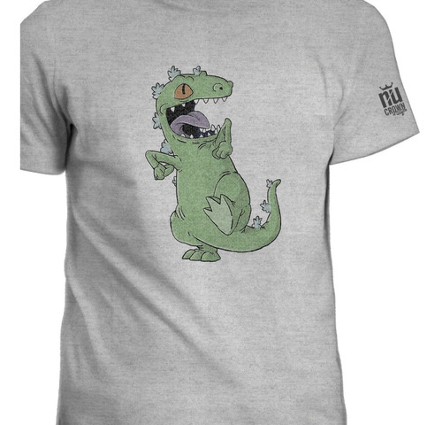 Camiseta Cuello Redondo Reptar Rugrats Aventuras 90s Igk