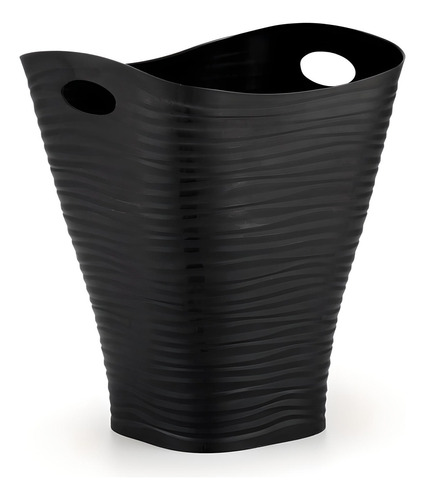 Lixeira / Cesto Eco Dunas 6,5lts Preto 9012 - Dasplast