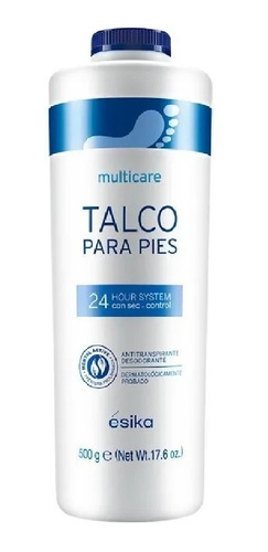 Talco Para Pies 500gr Ésika - g a $60