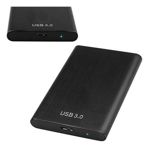 Black Portable 1 Tb Disco Duro Externo Hdd Usb 3.0 Compatibl