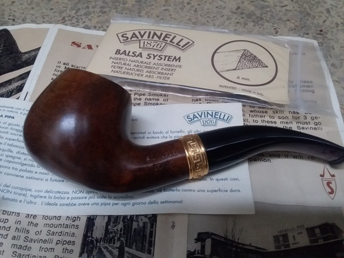 Imagen 7 de 8 de Pipa Tradicional Savinelli Tevere Liscina