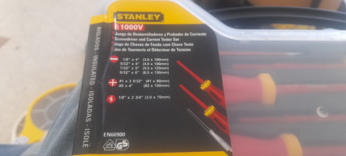 Destornilladores Para Electricista Stanley 