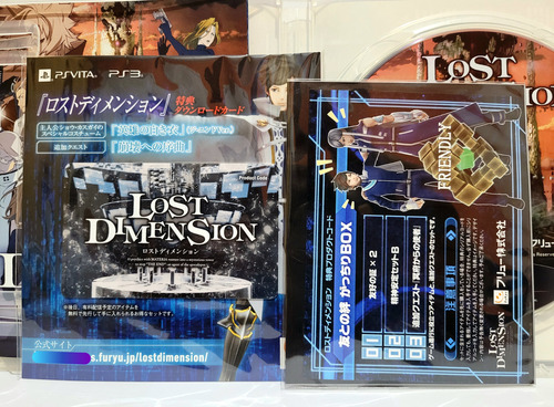 Lost Dimension, Jogo De Rpg Original Japonês Para Ps3 (Usado)