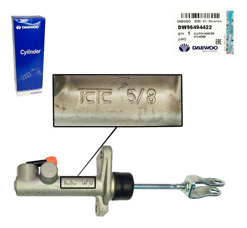 Imagen 8 de 9 de Bombin Principal Superior Clutch Optra Advance Hatchback