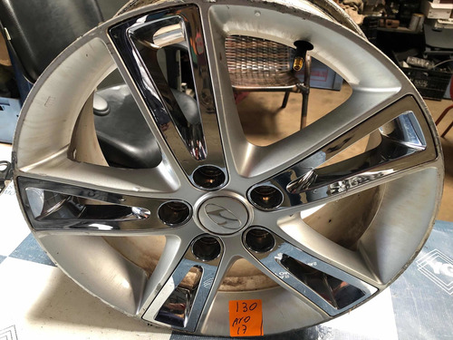 Roda Avulsa Aro 17 Hyundai I30 Original Com Apliq (Usado)